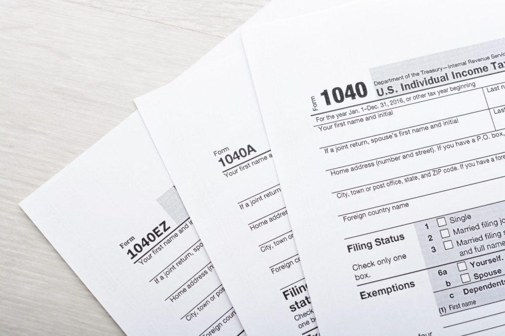Form 1040: Yıllık Gelirinizi Bildirmek için IRS Vergi Formu 2 form 1040 türleri